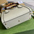 Gucci 702732 Gucci Diana Mini Tote Bag White leather