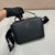 Prada 2VH069 Brique Saffiano leather bag Black