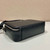 Prada 2VH069 Brique Saffiano leather bag Black