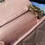 Chanel Phone Airpods Pro Case with Chain Grained Shiny Pink AP2742