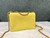 Valentino One Stud Nappa Bag With Chain 1215 Yellow