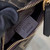 Fendi 7AS089 Nano Fendigraphy coffee Brown leather Charm 80056S