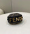 Fendi 7AS089 Nano Fendigraphy coffee Brown leather Charm 80056S