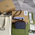 Gucci 517350 Ophidia GG Mini Bag Navy blue