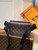 LV M45807 Louis Vuitton S Lock Sling Bag Black