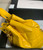 Chanel AS2318 Bucket Bag Lambskin Yellow