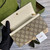 Gucci 546585 GG Marmont Chain Wallet White