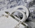 Dior M0565 Medium Lady Dior Cannage Calfskin Bag White