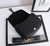 Dior M9320 Large Bobby Bag Black Grained Calfskin with Blue Dior Oblique Strap