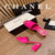 Chanel Women's Sandals Chanel Slippers Lambskin Heel 85mm C90174