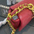 Chanel 19 Large Handbag Lambskin Gold AS1161 Wind Red
