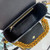Versace DBFI067 La Medusa Small Handbag 1067 Black Gold