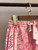 Dior 221J40 Spring/Summer Classic Print Miniskirt pink