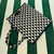 Prada 1BA356 Large Prada Symbole Jacquard Fabric Handbag Black White