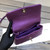Chanel A92991 Large Flap Bag With Top Handle handBag Purple