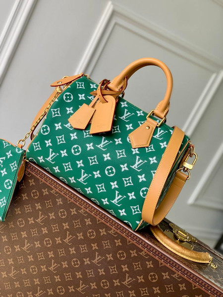 LV M14077 Louis Vuitton Speedy P9 Bandoulière 30 Bag Vert Green