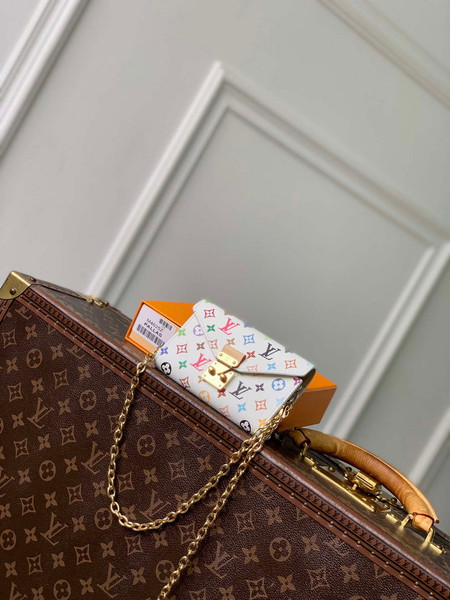 LV M4625Z Louis Vuitton LV x TM Pouch Metis Belt White