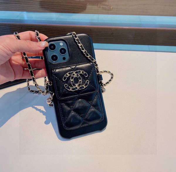 Chanel Apple Iphone Leather Premium Deluxe Phone Case Protection 10614