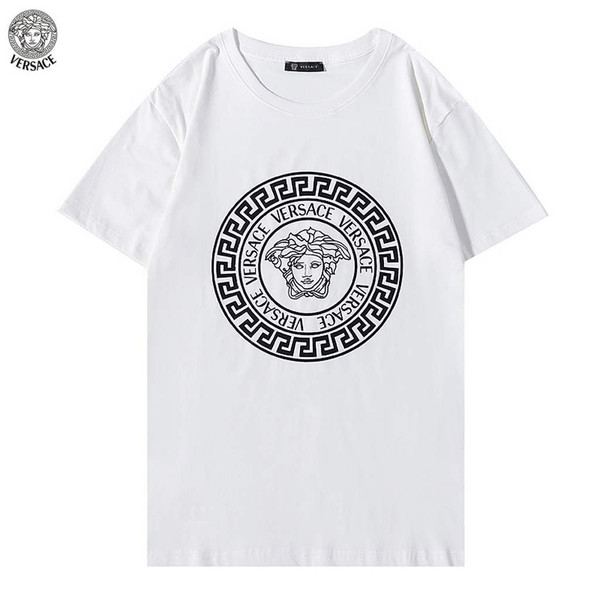 Versace Men la Greca logo Medusa Cystal T-shirt V69625