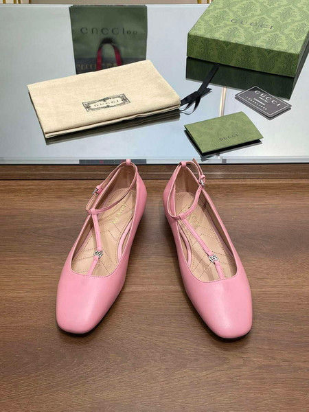 Gucci 754136 Women's Double G Ballet Flat G38266