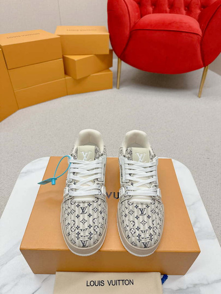 Louis Vuitton 1ABG0H Men Women's LV Trainer Sneaker L62475
