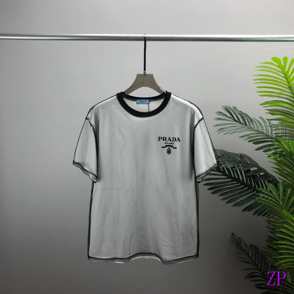 Prada Women T-shirts Desiger Short Sleeve Clothing P80121