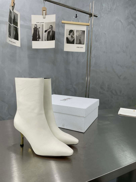 Dior Women's Shoes KCI806VVV_S900 D-Fame Heeled Angle Boot 192877