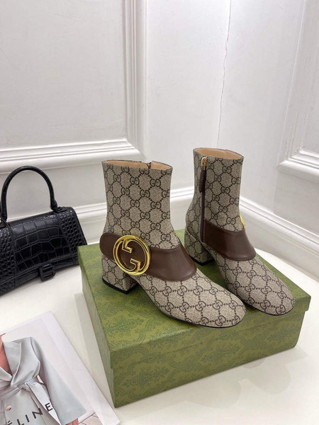 Gucci 701706 Blondie Women's Ankle Boot G60035
