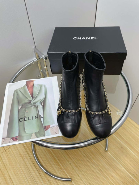 Chanel Women's Shoes Short Boots 194824