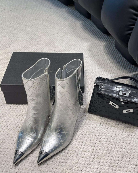 Prada Women's Shoes Boots 75 mm Heel P67338