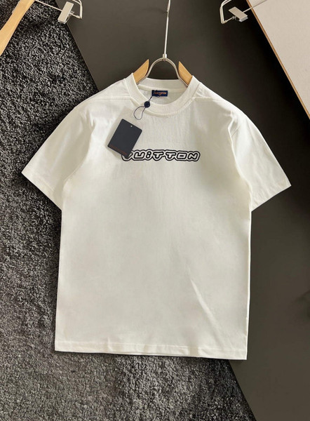 LV 1AAU5D Men's Women's LV Frequency Graphic T-Shirt L66470
