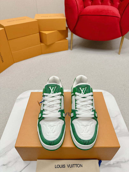 Louis Vuitton 1A9JG2 Men Women's LV Trainer Sneaker L62483