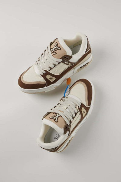 Louis Vuitton 1ABLUR Men Women's LV Trainer Sneaker L62467