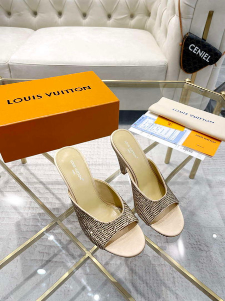 LV 1ACJ3S Louis Vuitton Women's Shoes Super Mule L75224