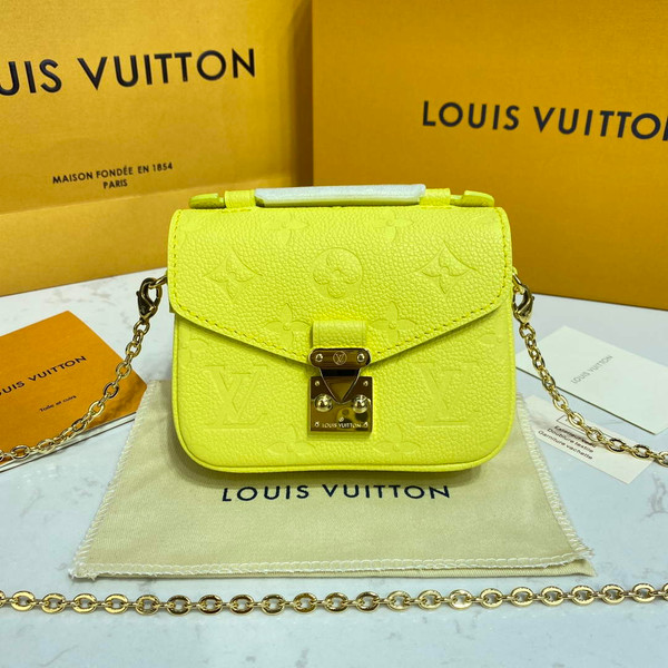 LV M81407 Louis Vuitton Micro Métis Bag Yellow