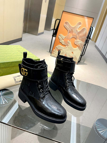 Gucci Women Shoes Style ‎670397 17K20 1000 Women's ankle boot with Double G 191520