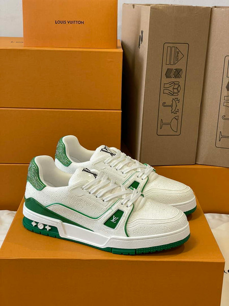Louis Vuitton 1AC5AL Men Women's LV Trainer Sneaker L62397