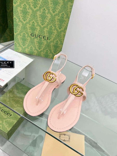 Gucci 746030 Women's Double G Thong Sandal G56311