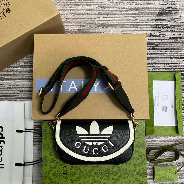 Gucci 727791 Adidas X Gucci Mini Bag Black