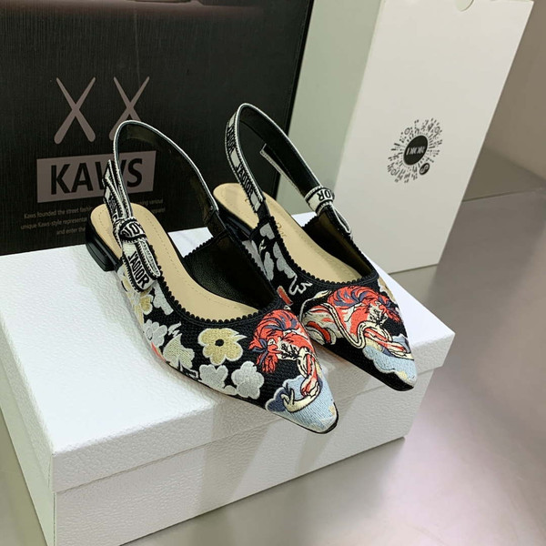 Dior Women's Shoes KCB384TFL_S900 J'ADIOR Slingback Ballerina Flat 195799