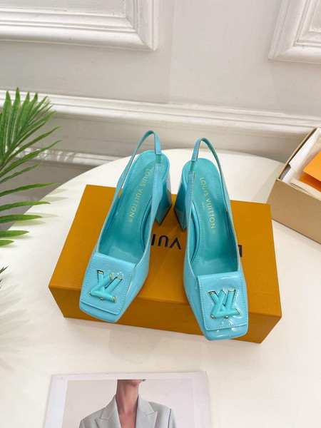 LV 1AB0BU Louis Vuitton Women's Shake Slingback Pump L68246