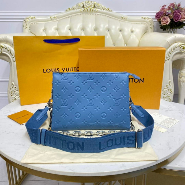 LV M21282 Louis Vuitton Coussin PM Bag navy blue