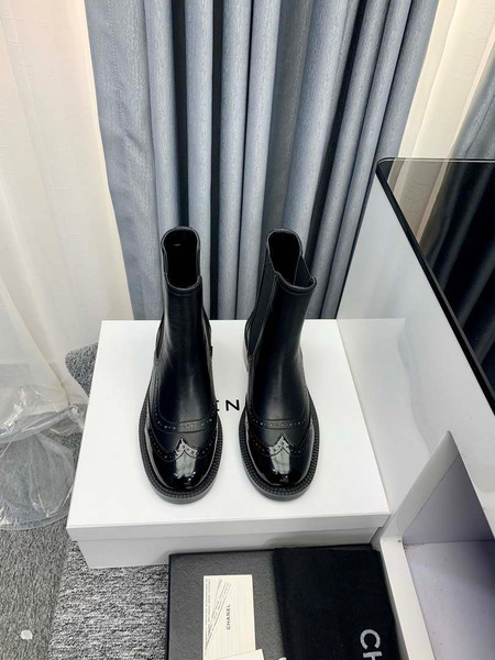 Chanel Women's Shoes Ankle Boots 189725