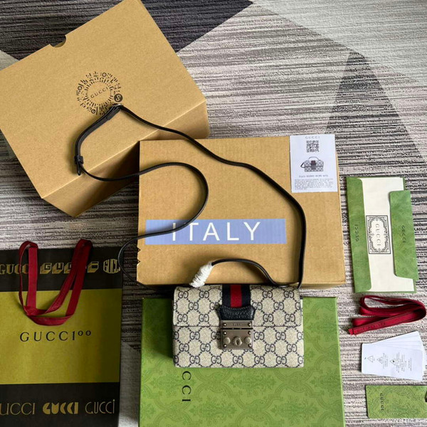 Gucci 652683 Padlock Mini Bag Black