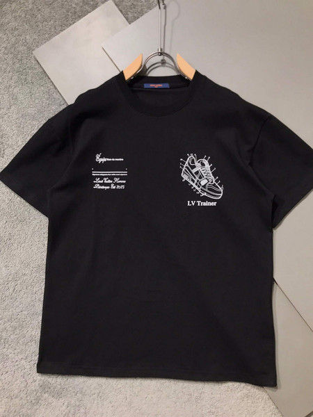 LV 1AAU5D Men's LV Frequency Graphic T-Shirt L66457