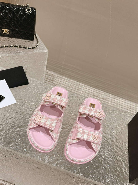 Chanel Women's Velcro sandals Fashion Shoes C93253