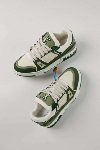 Louis Vuitton 1ABLUR Men Women's LV Trainer Sneaker L62469