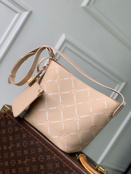 Louis Vuitton LV M28524 All In MM Bag Hazelnut Couture
