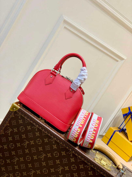 LV M59346 Louis Vuitton Alma BB Bag Dragon Fruit Pink