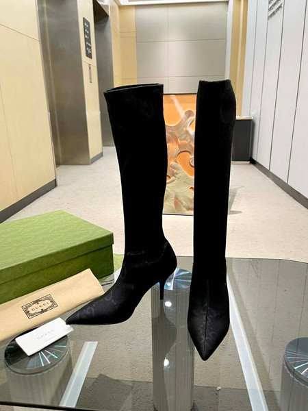 Gucci Women Shoes Style ‎715584 AFE70 2341 Gucci women's knee-high boot 191527